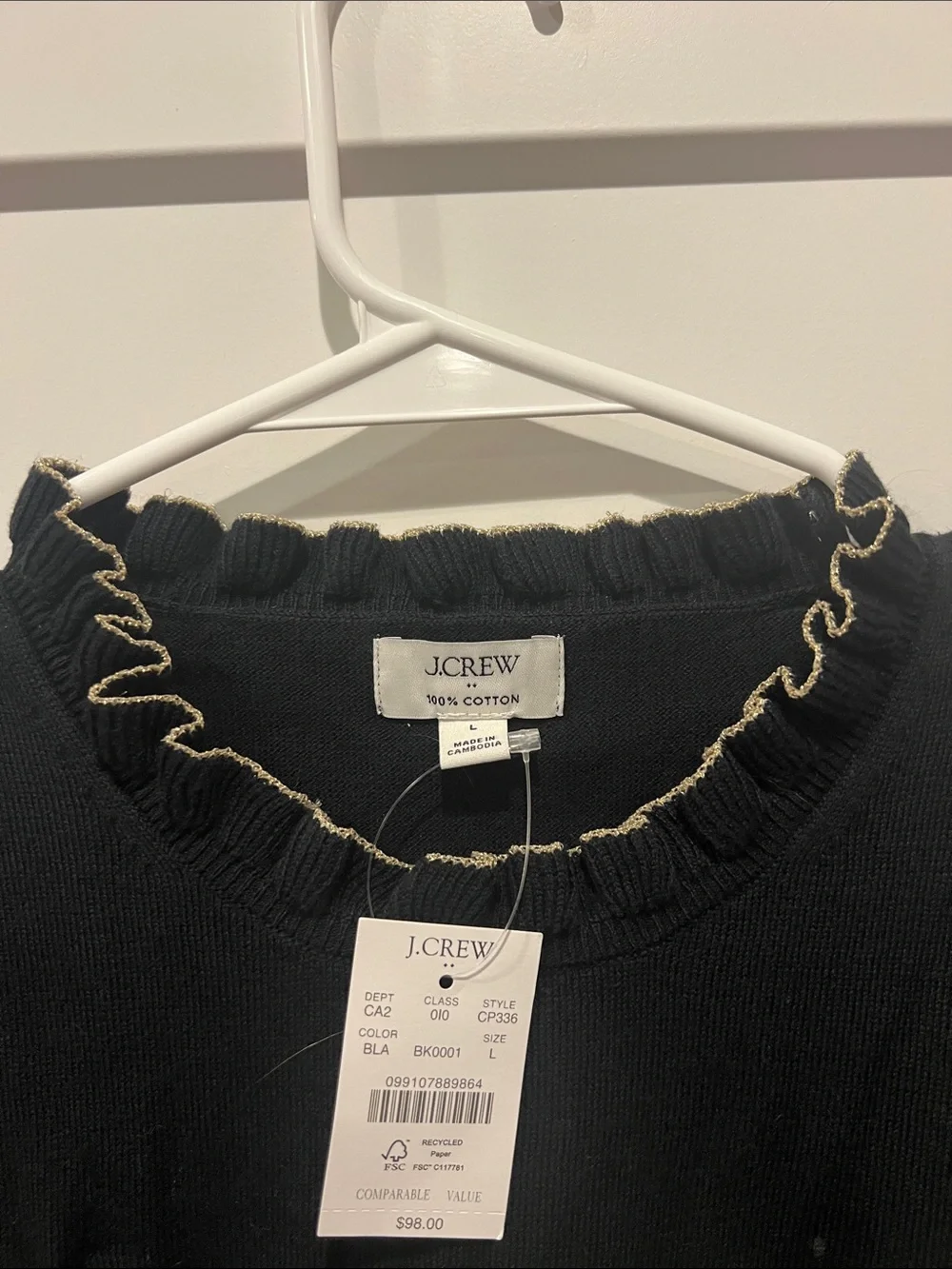 J. Crew classic crew